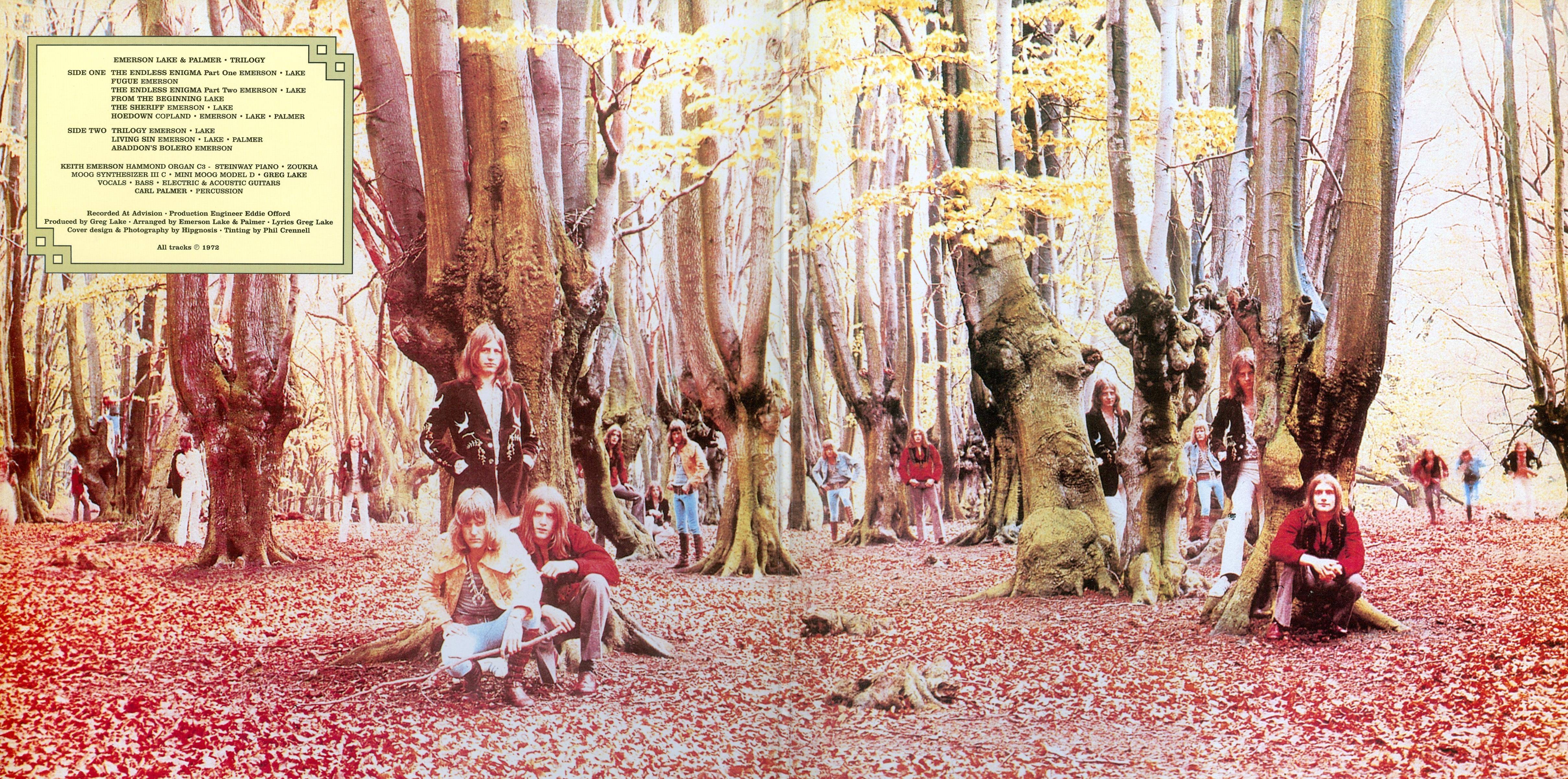 Emerson, Lake and Palmer Trilogy [lp gatefold it]